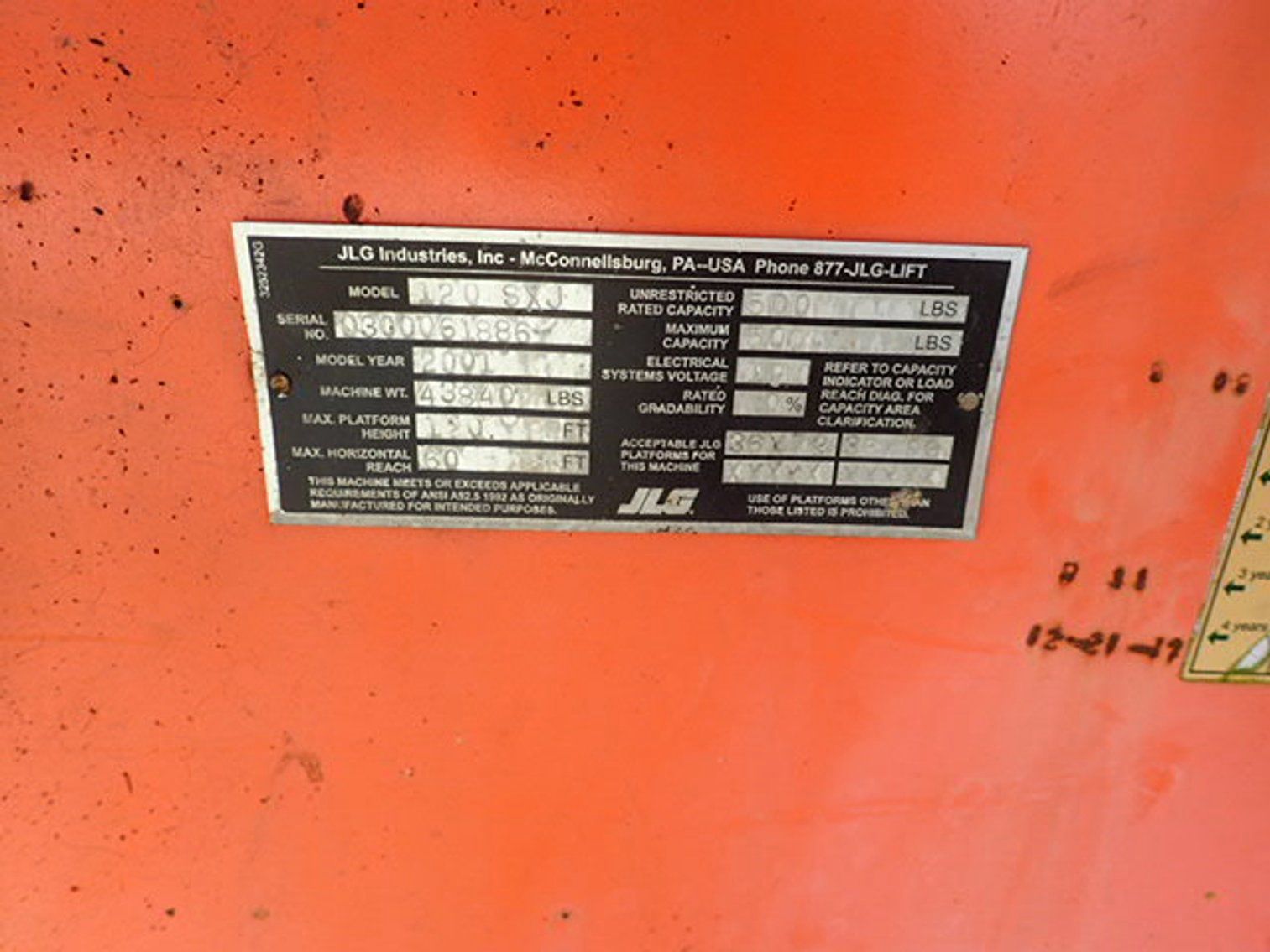 Sold - Articulated Boom Lift - View 10